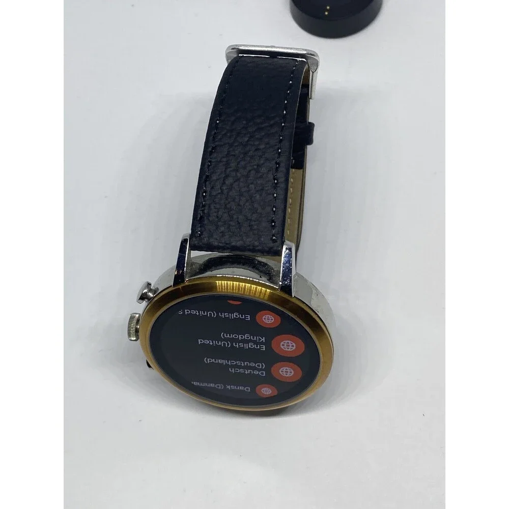 Fossil Gen 4 Authentic Digital Dial Smart Watch Custom Band FTW6016 AB164